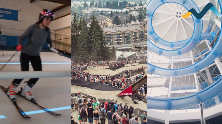 Sports innovants : Espace aquatique, SKI d’intérieur, et VTT événementielle
